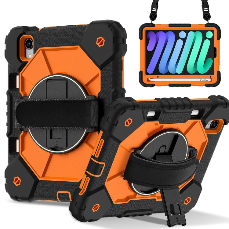 Contrast Color Robot Silicone Hybrid PC Tablet Case, For iPad 2025 / 2022, For iPad mini 2024 / mini 6