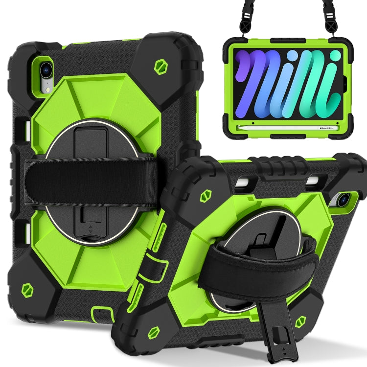 Contrast Color Robot Silicone Hybrid PC Tablet Case, For iPad 2025 / 2022, For iPad mini 2024 / mini 6
