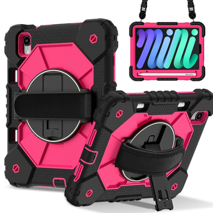 Contrast Color Robot Silicone Hybrid PC Tablet Case, For iPad 2025 / 2022, For iPad mini 2024 / mini 6