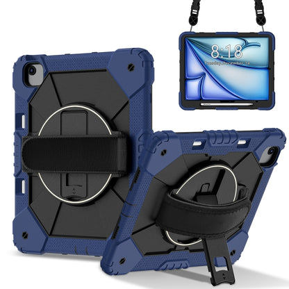 Contrast Color Robot Silicone Hybrid PC Tablet Case, For iPad Air 13 2026 / 2025 / 2024, For iPad Air 11 2026 / 2025 / 2024