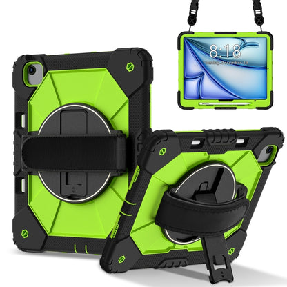 Contrast Color Robot Silicone Hybrid PC Tablet Case, For iPad Air 13 2026 / 2025 / 2024, For iPad Air 11 2026 / 2025 / 2024