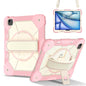 Contrast Color Robot Silicone Hybrid PC Tablet Case, For iPad Air 13 2026 / 2025 / 2024, For iPad Air 11 2026 / 2025 / 2024
