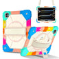 Contrast Color Robot Silicone Hybrid PC Tablet Case, For iPad Pro 13 2025 / 2024, For iPad Pro 11 2025 / 2024