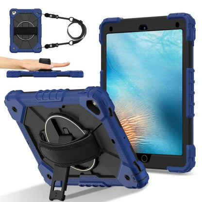 Contrast Color Robot Silicone Hybrid PC Tablet Case
