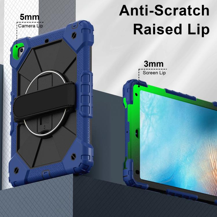 Contrast Color Robot Silicone Hybrid PC Tablet Case