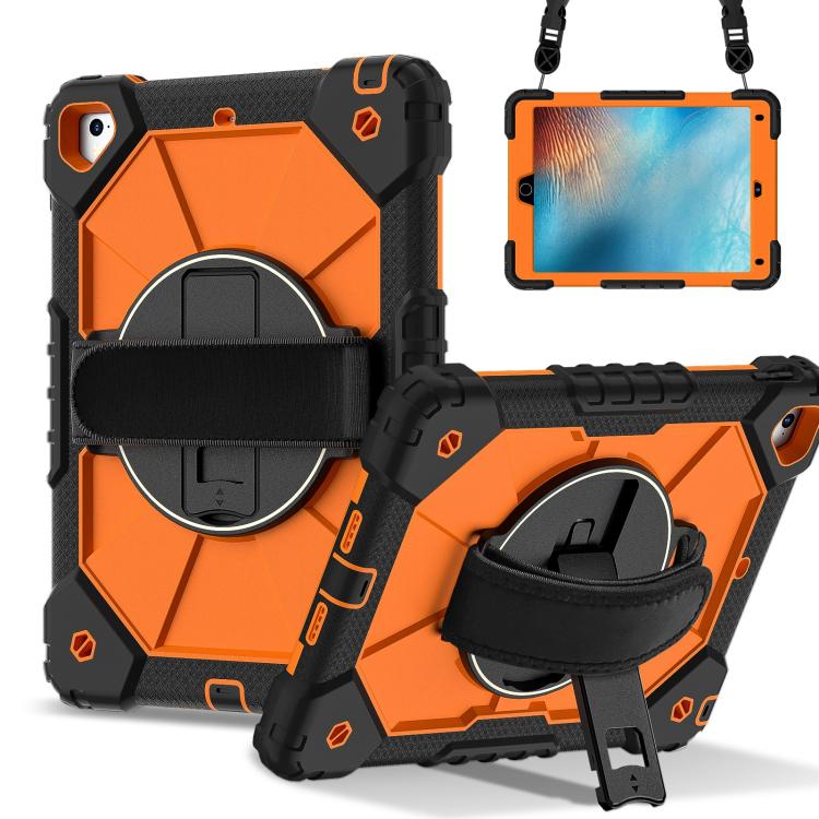 Contrast Color Robot Silicone Hybrid PC Tablet Case