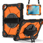 Contrast Color Robot Silicone Hybrid PC Tablet Case