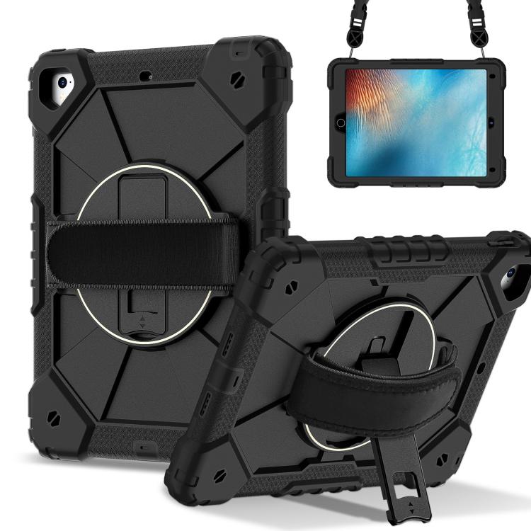 Contrast Color Robot Silicone Hybrid PC Tablet Case