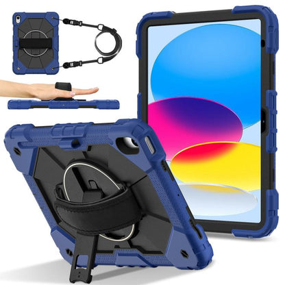 Contrast Color Robot Silicone Hybrid PC Tablet Case, For iPad 2025 / 2022, For iPad mini 2024 / mini 6