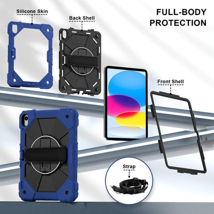 Contrast Color Robot Silicone Hybrid PC Tablet Case, For iPad 2025 / 2022, For iPad mini 2024 / mini 6
