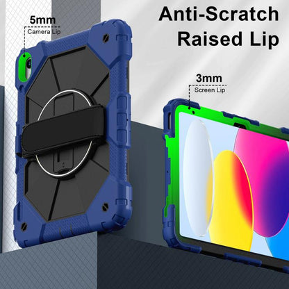 Contrast Color Robot Silicone Hybrid PC Tablet Case, For iPad 2025 / 2022, For iPad mini 2024 / mini 6