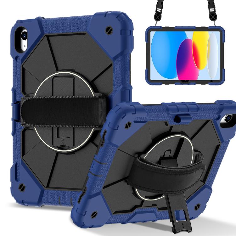 Contrast Color Robot Silicone Hybrid PC Tablet Case, For iPad 2025 / 2022, For iPad mini 2024 / mini 6