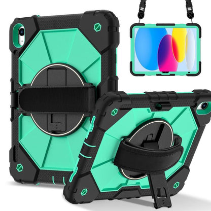 Contrast Color Robot Silicone Hybrid PC Tablet Case, For iPad 2025 / 2022, For iPad mini 2024 / mini 6