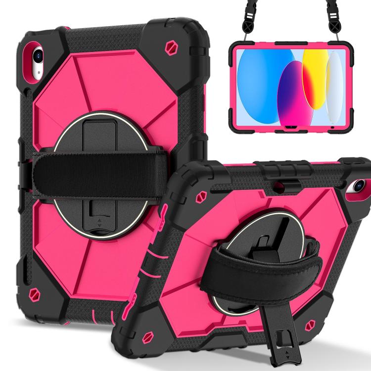 Contrast Color Robot Silicone Hybrid PC Tablet Case, For iPad 2025 / 2022, For iPad mini 2024 / mini 6