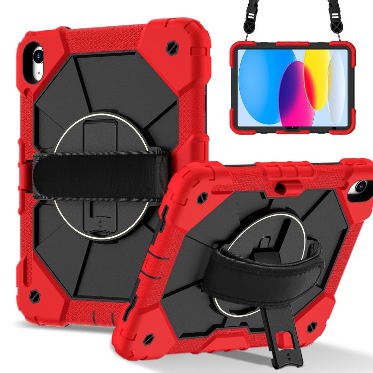 Contrast Color Robot Silicone Hybrid PC Tablet Case, For iPad 2025 / 2022, For iPad mini 2024 / mini 6