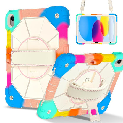 Contrast Color Robot Silicone Hybrid PC Tablet Case, For iPad 2025 / 2022, For iPad mini 2024 / mini 6