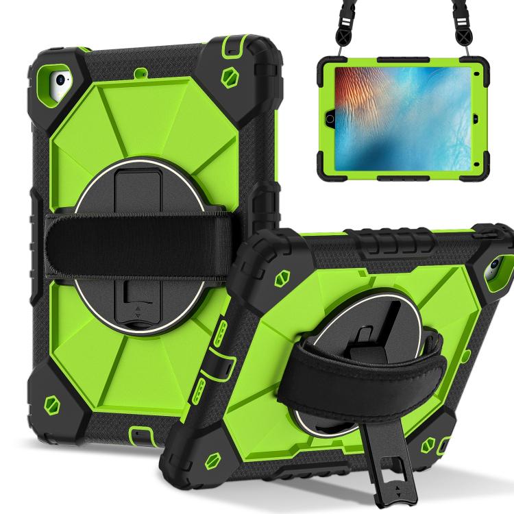 Contrast Color Robot Silicone Hybrid PC Tablet Case, For iPad Air 5 / 4 / Pro 11, For iPad 10.2 2021 / 2020 / 2019