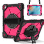 Contrast Color Robot Silicone Hybrid PC Tablet Case, For iPad Air 5 / 4 / Pro 11, For iPad 10.2 2021 / 2020 / 2019