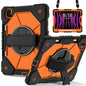 Contrast Color Robot Silicone Hybrid PC Tablet Case, For iPad Air 5 / 4 / Pro 11, For iPad 10.2 2021 / 2020 / 2019