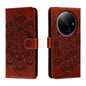 Sun Mandala Embossing Pattern Phone Leather Case, Series 1