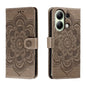 Sun Mandala Embossing Pattern Phone Leather Case, Series 1