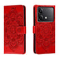 Sun Mandala Embossing Pattern Phone Leather Case, Series 2