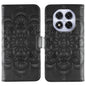 Sun Mandala Embossing Pattern Phone Leather Case