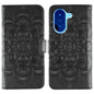 Sun Mandala Embossing Pattern Phone Leather Case