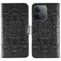Sun Mandala Embossing Pattern Phone Leather Case