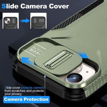 Sliding Camshield Phone Case, For iPhone 15, For iPhone 14 / 13, For iPhone 14 Pro