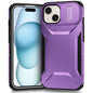 Sliding Camshield Phone Case, For iPhone 15, For iPhone 14 / 13, For iPhone 14 Pro