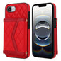 Splicing Rhombic Texture Card Bag Phone Case with Long Lanyard, For iPhone 18 Pro / 17 Pro, For iPhone 18 Pro Max / 17 Pro Max, For iPhone 17e / 16e, For iPhone 17