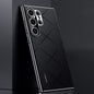 Plain Leather PC Phone Case, For Samsung Galaxy S25+ 5G, For Samsung Galaxy S25 Ultra 5G, For Samsung Galaxy S24 Ultra 5G, For Samsung Galaxy S24+ 5G