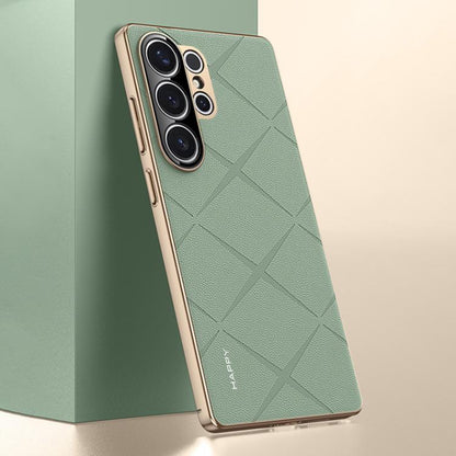 Plain Leather PC Phone Case