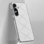 Plain Leather PC Phone Case, For Samsung Galaxy S25+ 5G, For Samsung Galaxy S25 Ultra 5G, For Samsung Galaxy S24 Ultra 5G, For Samsung Galaxy S24+ 5G