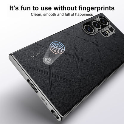 Plain Leather PC Phone Case, For Samsung Galaxy S24 5G