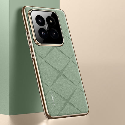 Plain Leather PC Phone Case