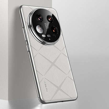 Plain Leather PC Phone Case