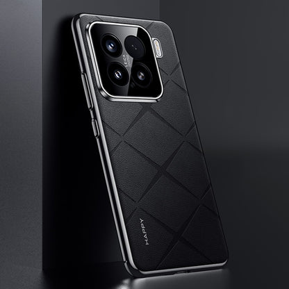 Plain Leather PC Phone Case