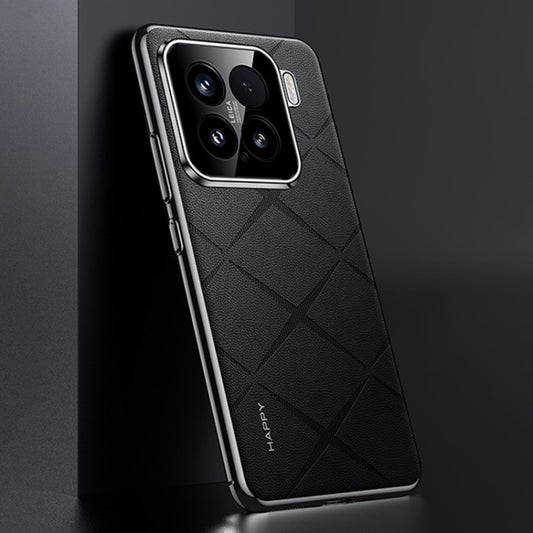 Plain Leather PC Phone Case