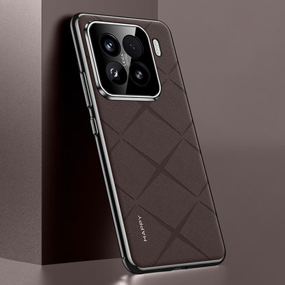 Plain Leather PC Phone Case