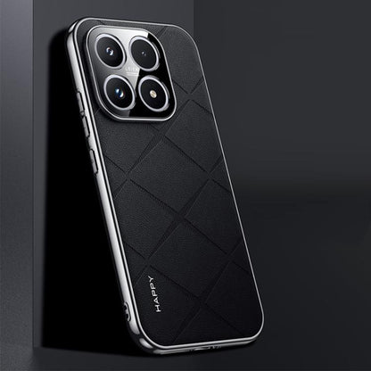 Plain Leather PC Phone Case