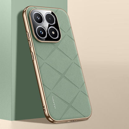 Plain Leather PC Phone Case