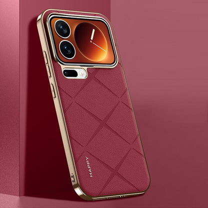 Plain Leather PC Phone Case