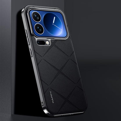 Plain Leather PC Phone Case