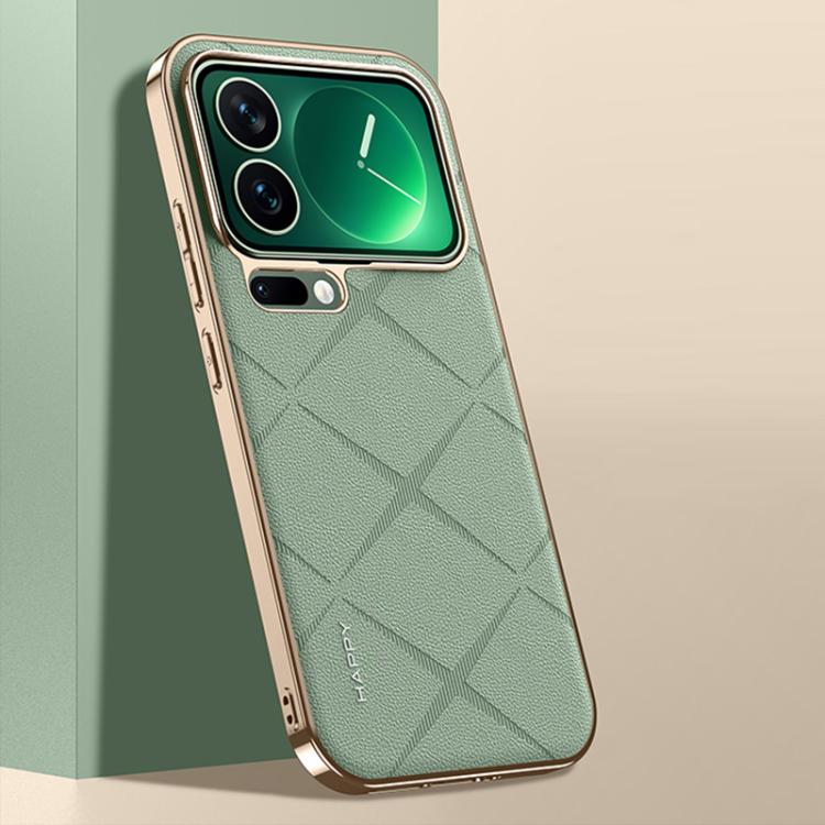 Plain Leather PC Phone Case