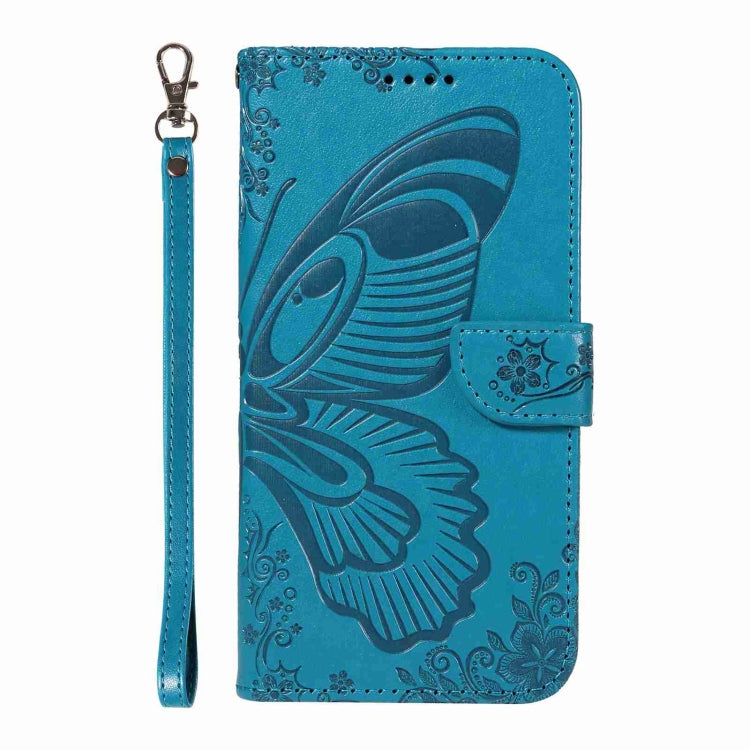 Swallowtail Butterfly Embossed Leather Phone Case, For iPhone 16 Pro Max, For iPhone 16 Pro, For iPhone 16 Plus, For iPhone 16