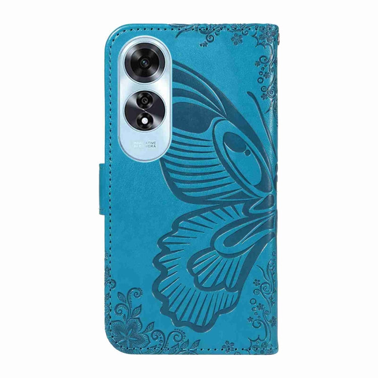 Swallowtail Butterfly Embossed Leather Phone Case