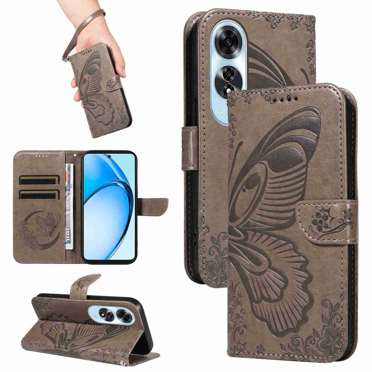 Swallowtail Butterfly Embossed Leather Phone Case