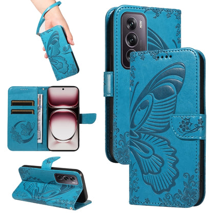 Swallowtail Butterfly Embossed Leather Phone Case